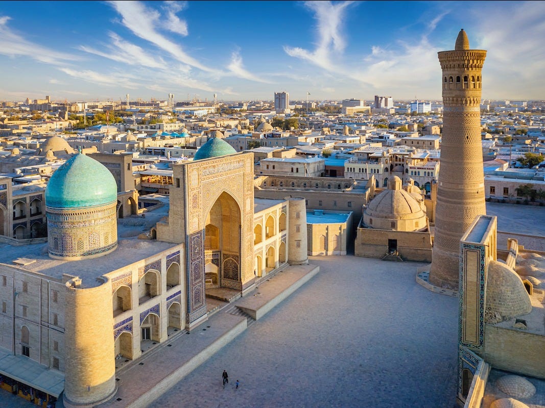uzbekistan tourist cities